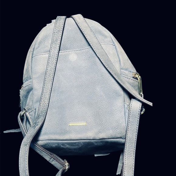 Rebecca Minkoff Julian Backpack – Dove Grey Suede + Gold Hardware  *Rare & Mint* - Picture 11 of 11